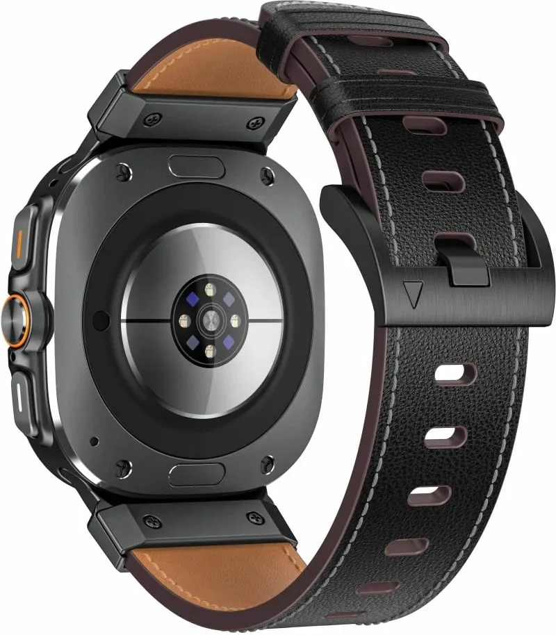 Rrip lëkure për smartwatch Tech-Protect Delta Pro, për Samsung Galaxy Watch Ultra 47mm, Zi - 2