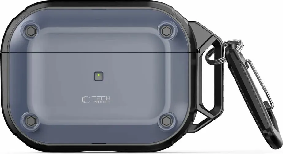 Mbështjellës Tech-Protect Silicone Hook për AirPods Pro/Pro 2, Blu - 4