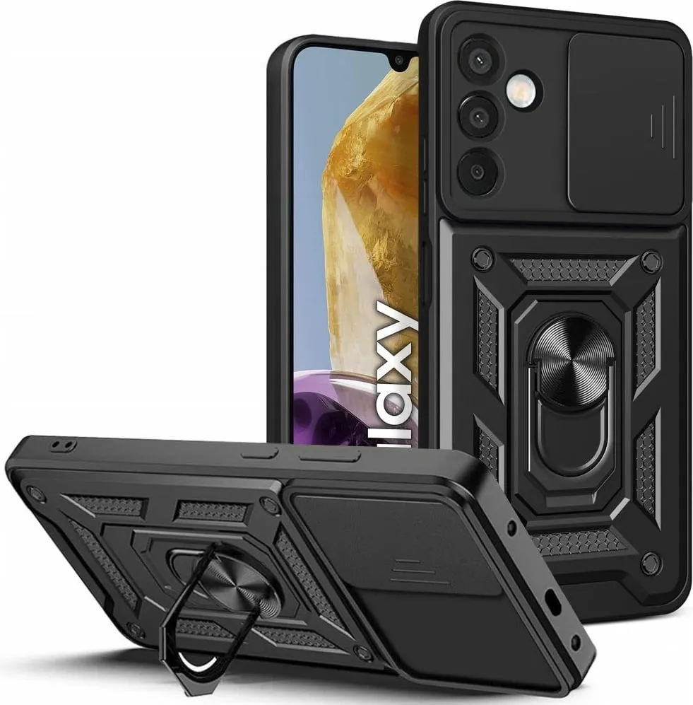 Mbështjellës Tech-Protect CamShield Pro për Samsung Galaxy M15 5G, i zi - 1