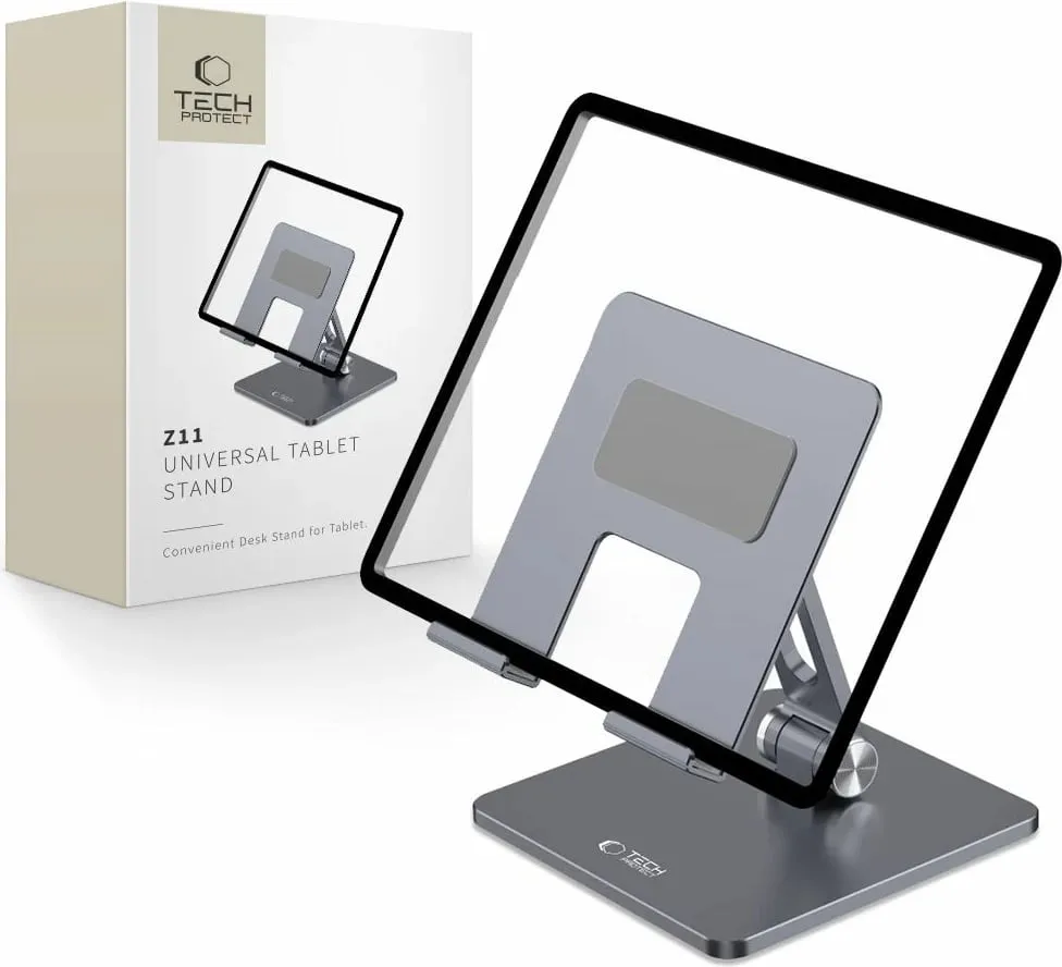 Mbajtës universal për tabletë Tech-Protect Z11, deri 13 inç, Gri - 1