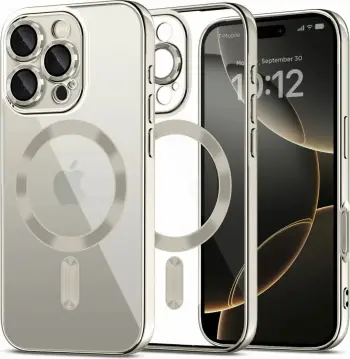 Mbështjellës Tech-Protect MagFlex për iPhone 16 Pro Max, MagSafe, Titanic