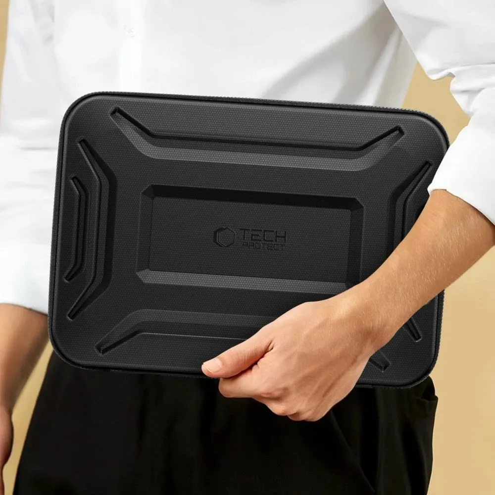 Kasë Tech-Protect Kevlar Pro për laptop 13-14", e zezë - 11