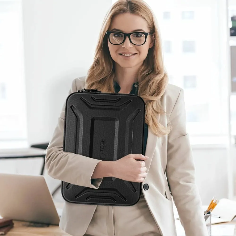 Kasë Tech-Protect Kevlar Pro për laptop 13-14", e zezë - 12