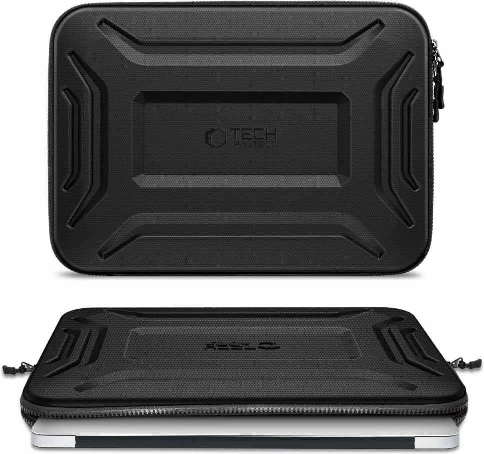 Kasë Tech-Protect Kevlar Pro për laptop 13-14", e zezë - 3
