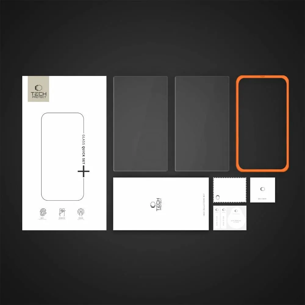 Mbrojtës ekrani Tech-Protect Easy Set+, për Nintendo Switch 2, 2 copë, Transparent - 5
