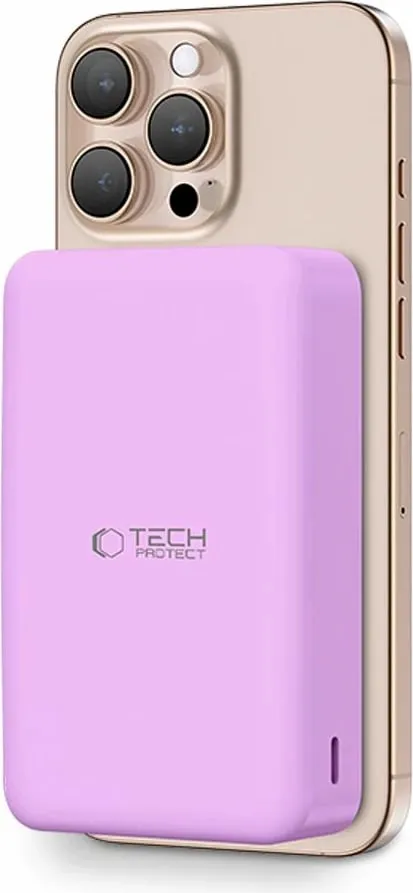 Powerbank Tech-Protect PB12 LifeMag 20000mAh, MagSafe, Bardhë - 2