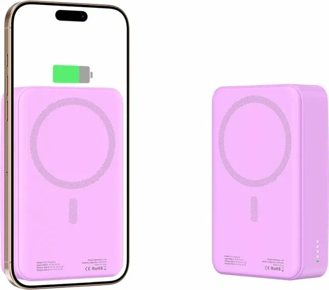 Powerbank Tech-Protect PB12 LifeMag 20000mAh, MagSafe, Bardhë - 3