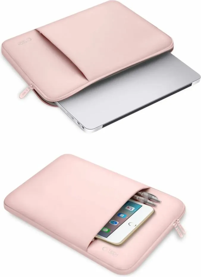 Mbështjellës laptopi Tech-Protect Neoprene 13-14 inç, Rozë - 8