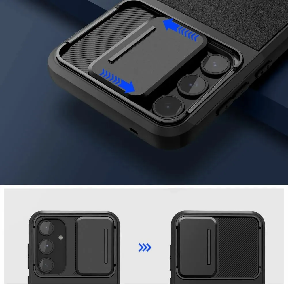 Mbështjellës Tech-Protect Velar Cam+ për Samsung Galaxy A55 5G, i zi - 2