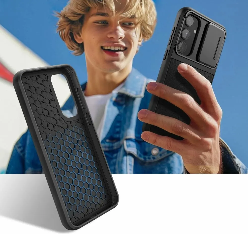Mbështjellës Tech-Protect Velar Cam+ për Samsung Galaxy A55 5G, i zi - 3
