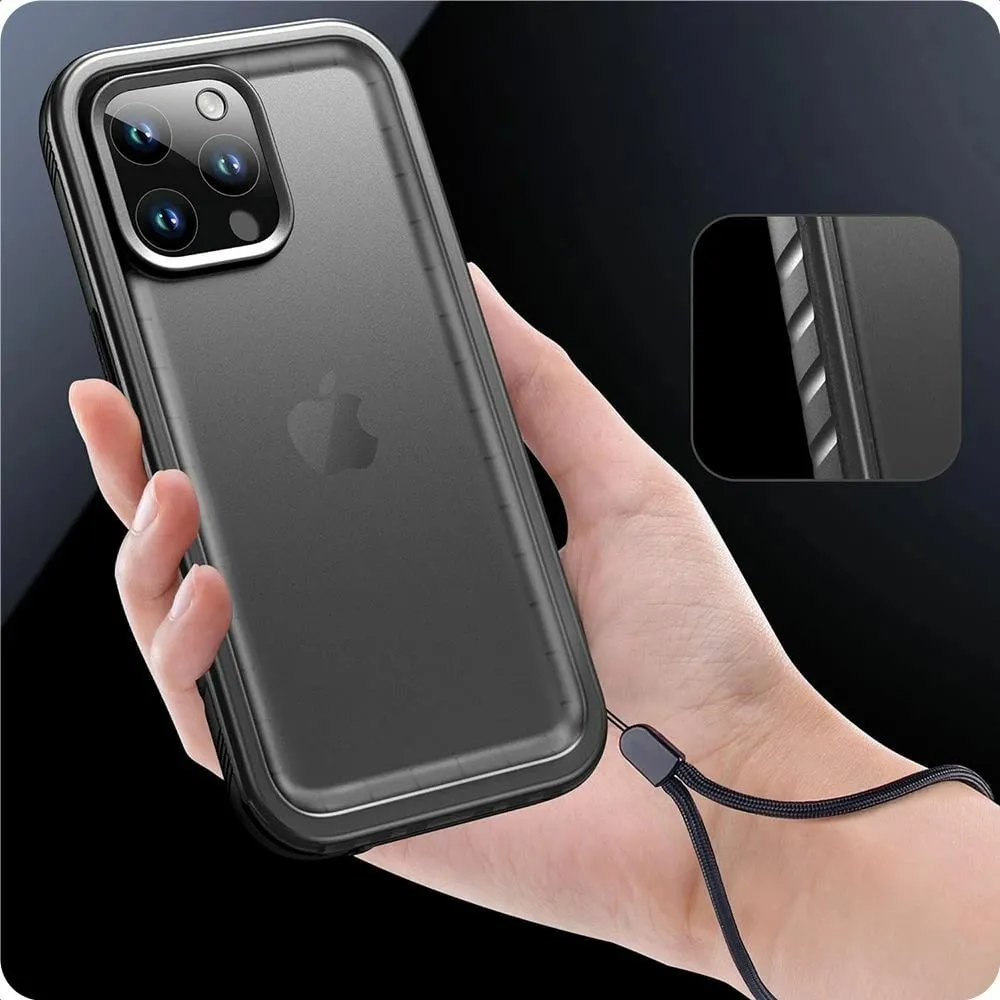 Mbështjellës Tech-Protect ShellBox IP68 për iPhone 15, i zi - 3