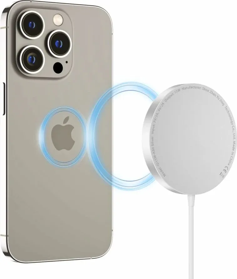 Karikues wireless Tech-Protect QI15W-A30, MagSafe, 15W, argjendtë - 4