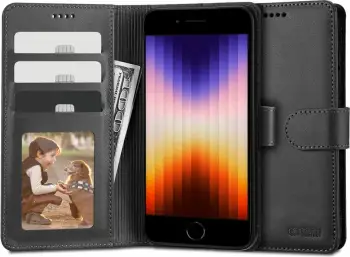 Mbështjellës Tech-Protect Icon për iPhone 7/8/SE 2020/SE 2022, i zi