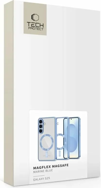 Mbështjellës Tech-Protect MagFlex për Samsung Galaxy S25, MagSafe, Blu - 5