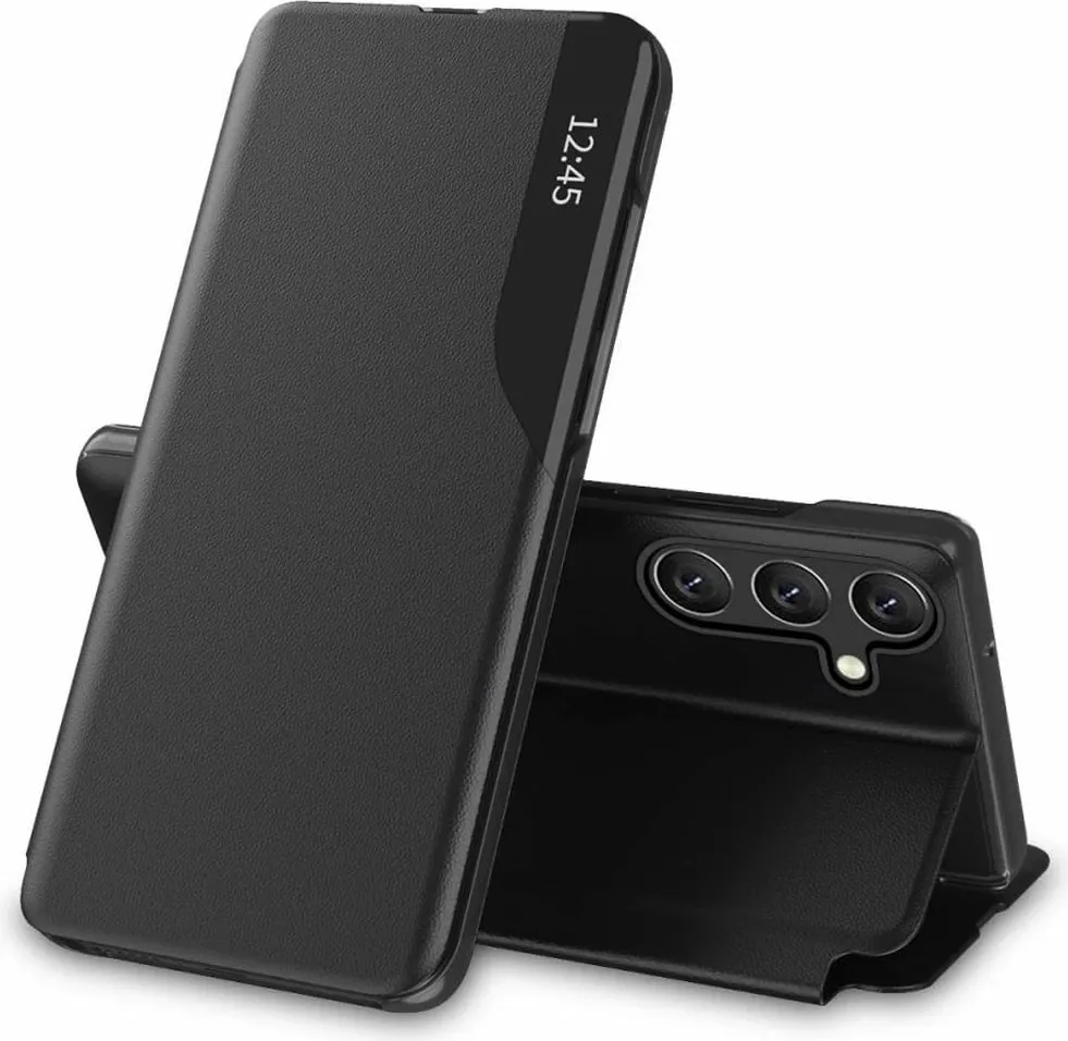 Mbështjellës Tech-Protect Smart View për Samsung Galaxy A55 5G, i zi - 1