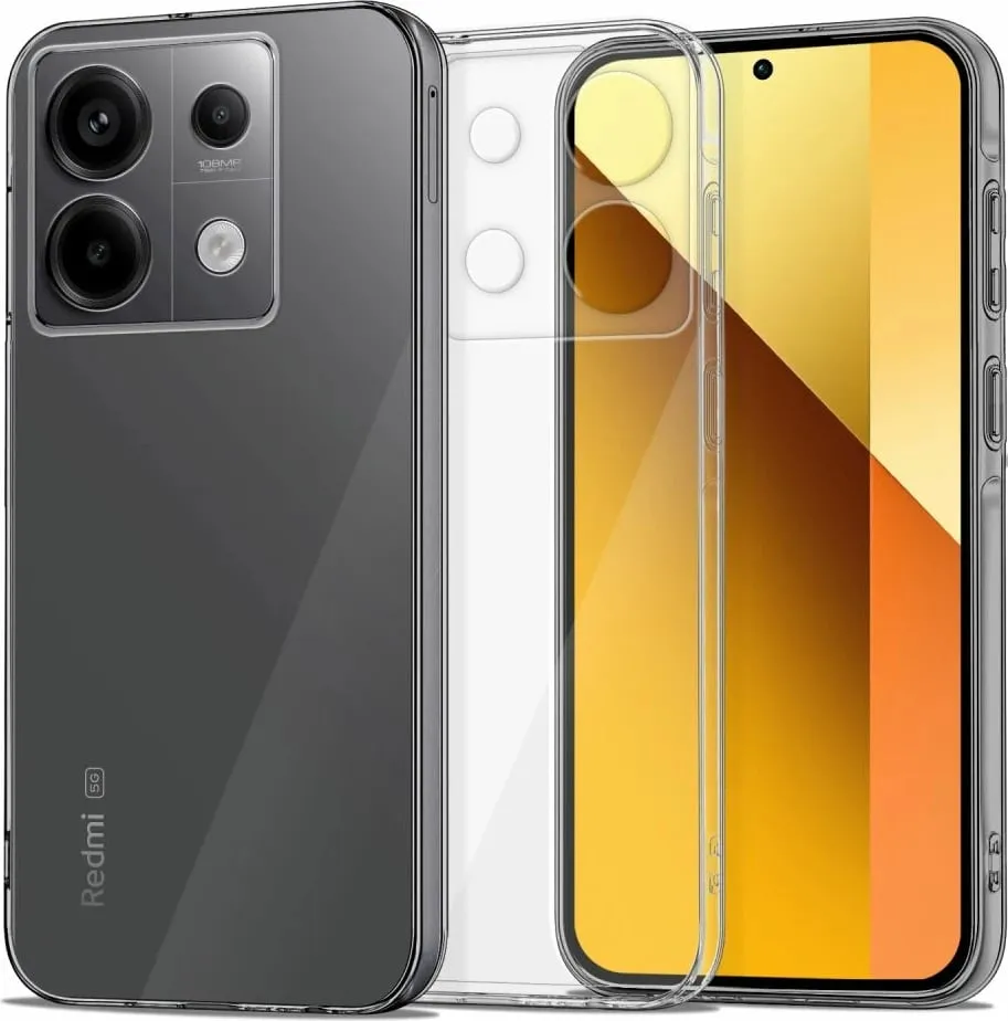 Mbështjellës Tech-Protect FlexAir+ për Xiaomi Redmi Note 13 5G, Transparent - 1