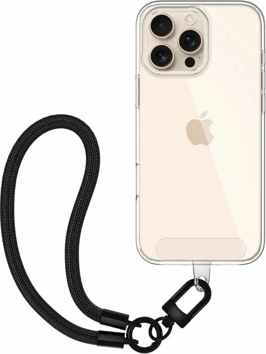 Rrip kyçi për telefon Tech-Protect C3S, litar, i zi - 2