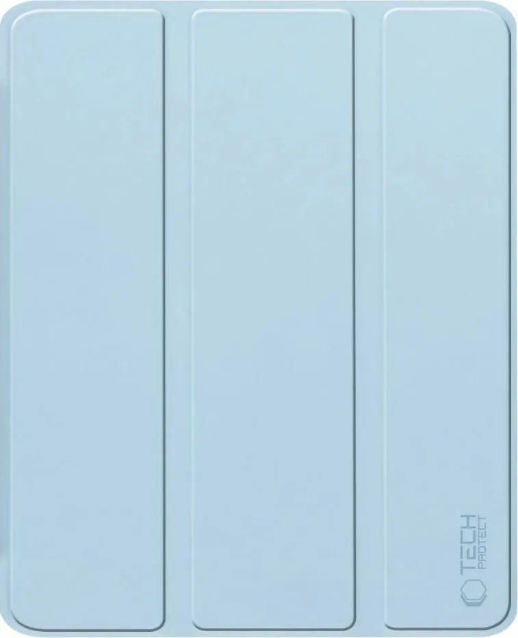 Mbështjellës Tech-Protect SC Pen për iPad Air 13" 2024, silikon, kaltër e çelët - 2