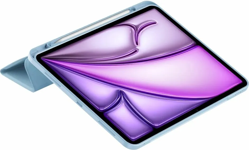 Mbështjellës Tech-Protect SC Pen për iPad Air 13" 2024, silikon, kaltër e çelët - 4