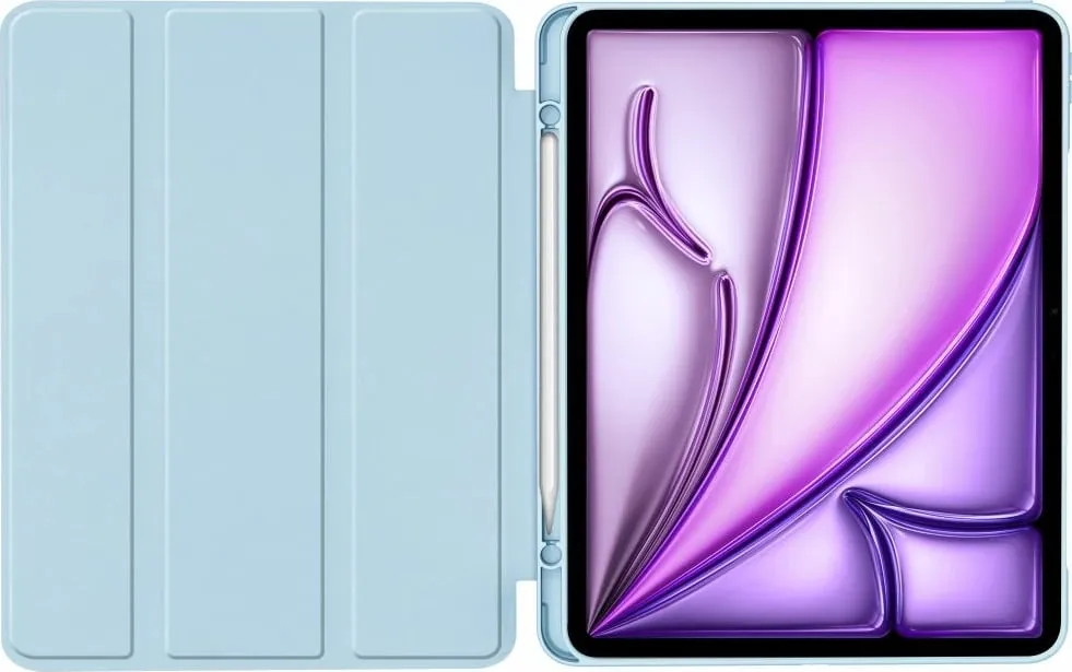 Mbështjellës Tech-Protect SC Pen për iPad Air 13" 2024, silikon, kaltër e çelët - 7