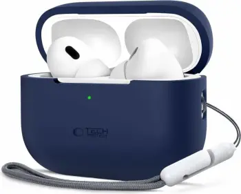 Mbështjellës Tech-Protect për AirPods Pro/Pro 2, silikon, bezhë