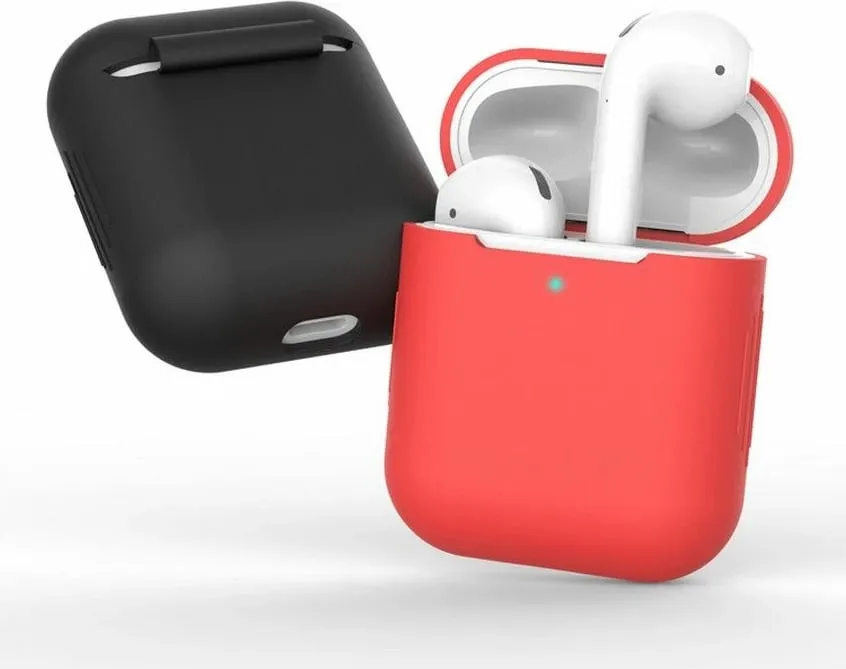 Mbështjellës Tech-Protect Icon për AirPods 1/2, i zi - 2