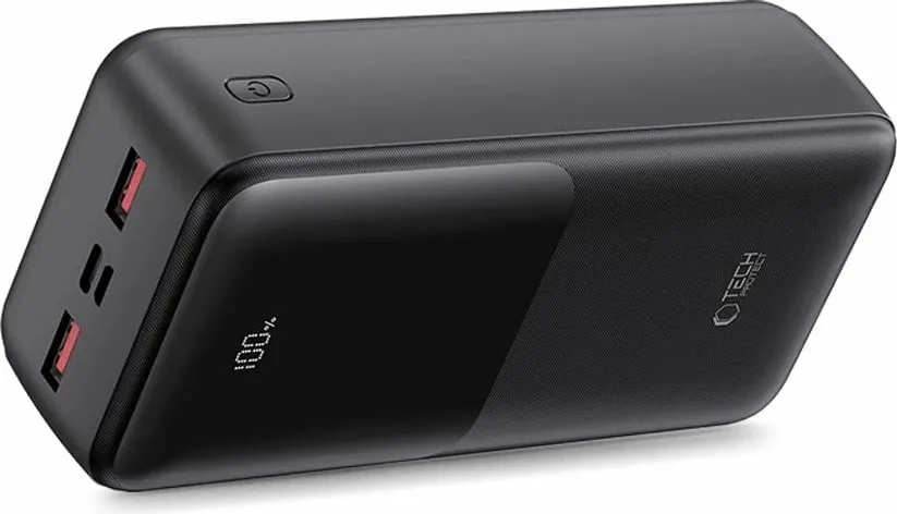 Powerbank Tech-Protect PB03 30000mAh 22.5W, e zezë - 2