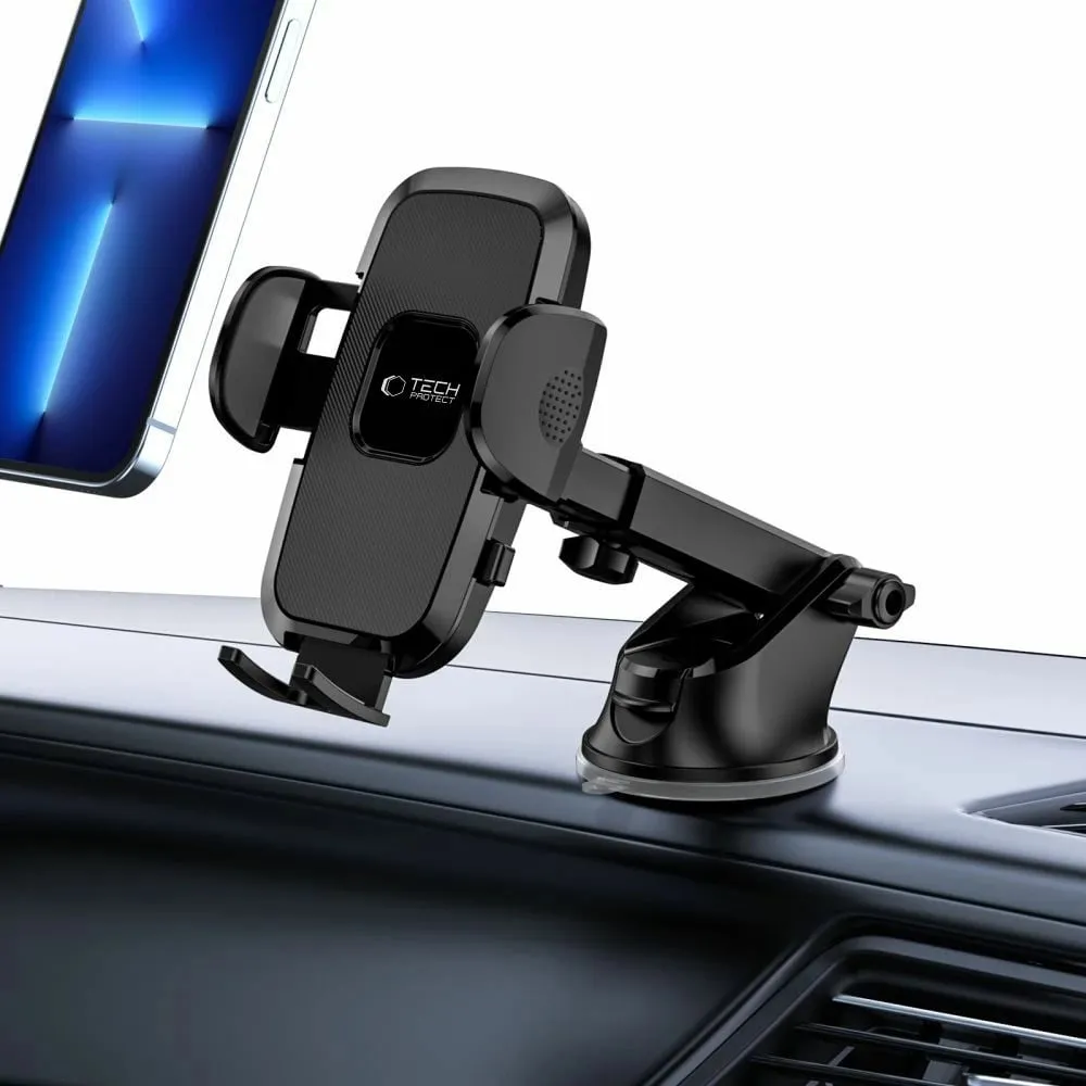 Mbajtës për celular Tech-Protect V3 për xham ose panel, i zi - 6