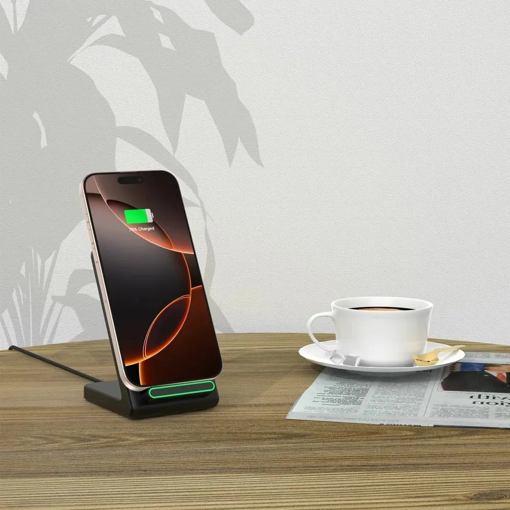 Karikues wireless Tech-Protect QI15W-A40, 15W, i bardhë - 8