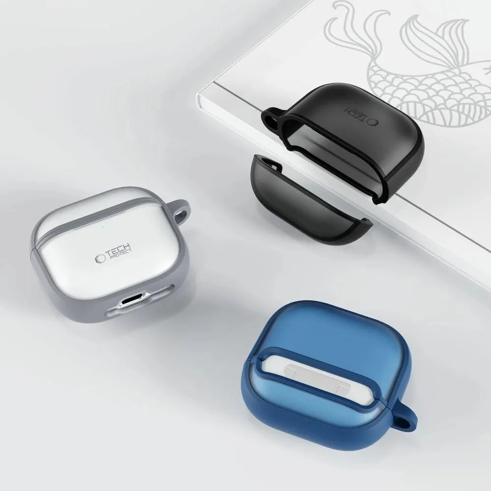 Mbështjellës Tech-Protect Slim Hook për AirPods 4, i zi - 8