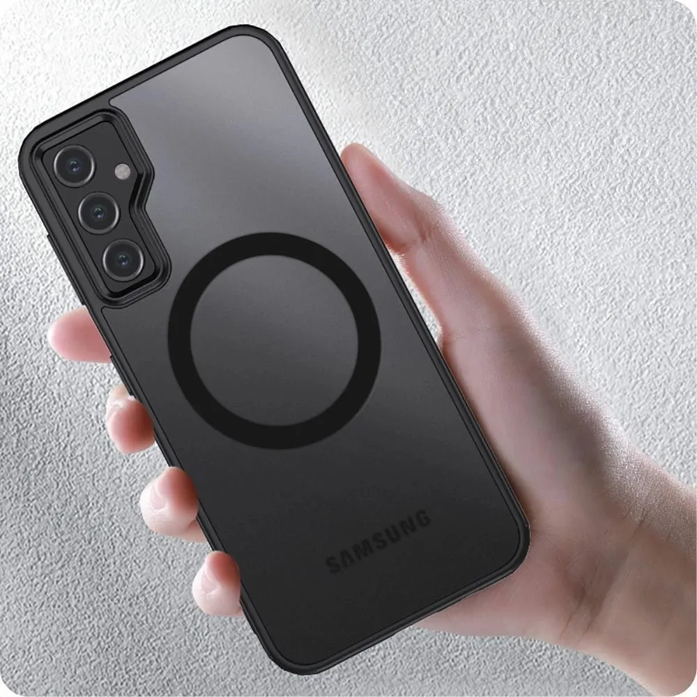 Mbështjellës Tech-Protect MagMat për Samsung Galaxy A55 5G, MagSafe, i zi mat - 3
