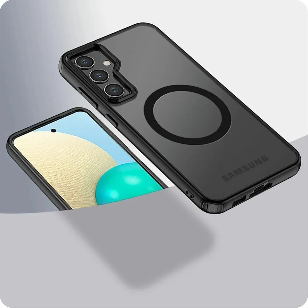 Mbështjellës Tech-Protect MagMat për Samsung Galaxy A55 5G, MagSafe, i zi mat - 5