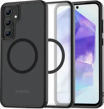Mbështjellës Tech-Protect MagMat për Samsung Galaxy A55 5G, MagSafe, i zi mat