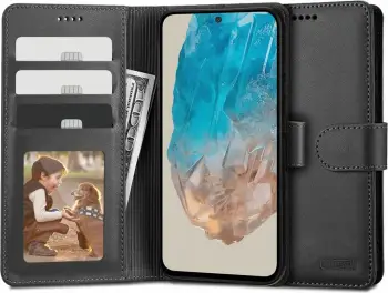 Mbështjellës Tech-Protect Icon për Samsung Galaxy M35 5G, i zi
