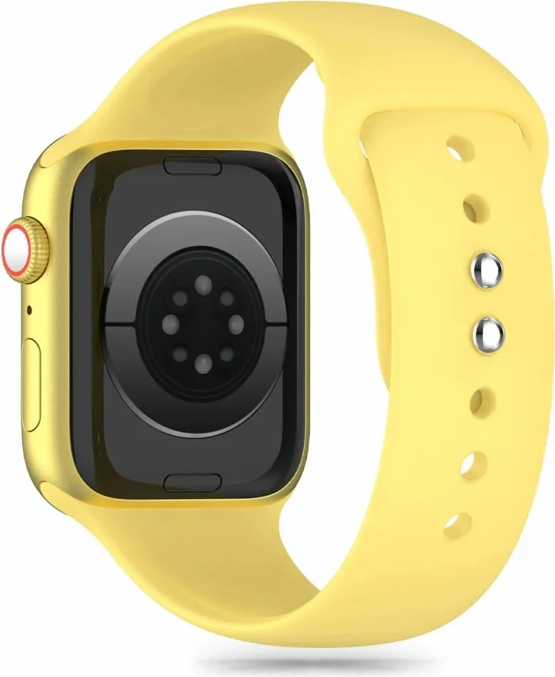 Rrip për Apple Watch Tech-Protect IconBand, TPU, Verdhë, 42/44/45/49 mm - 2