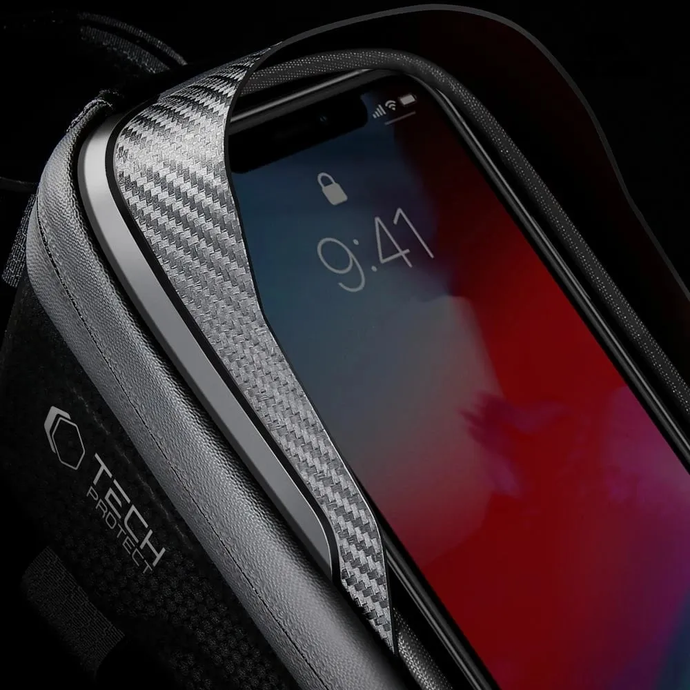 Çantë biçiklete Tech-Protect V2 me hapësirë për telefon, 1L, e zezë - 2