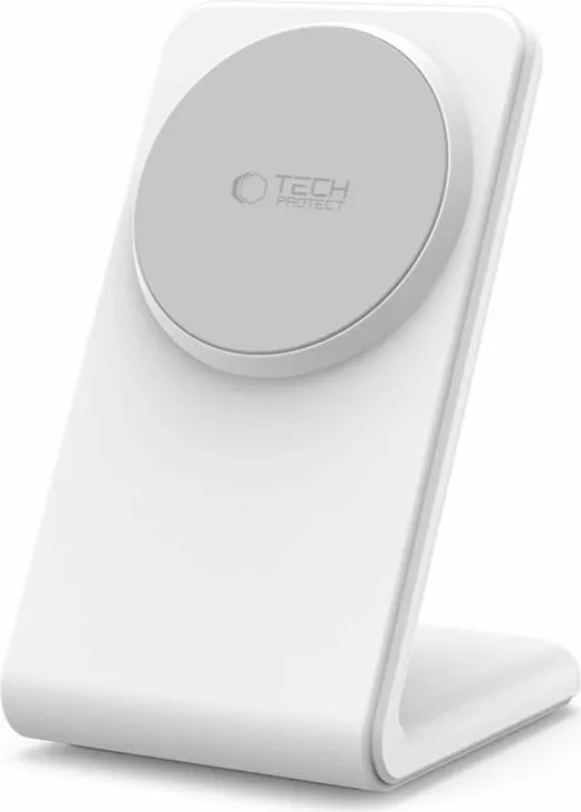 Karikues wireless Tech-Protect QI15W-A38 me MagSafe, i bardhë - 3
