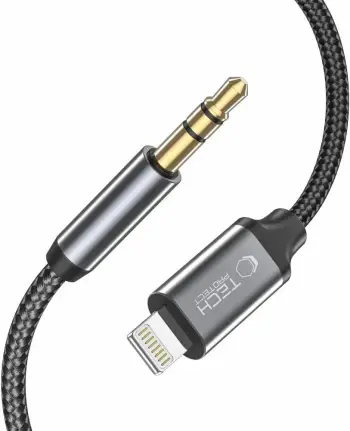 Kabllo audio Tech-Protect Lightning në 3.5 mm, 1 m, e zezë