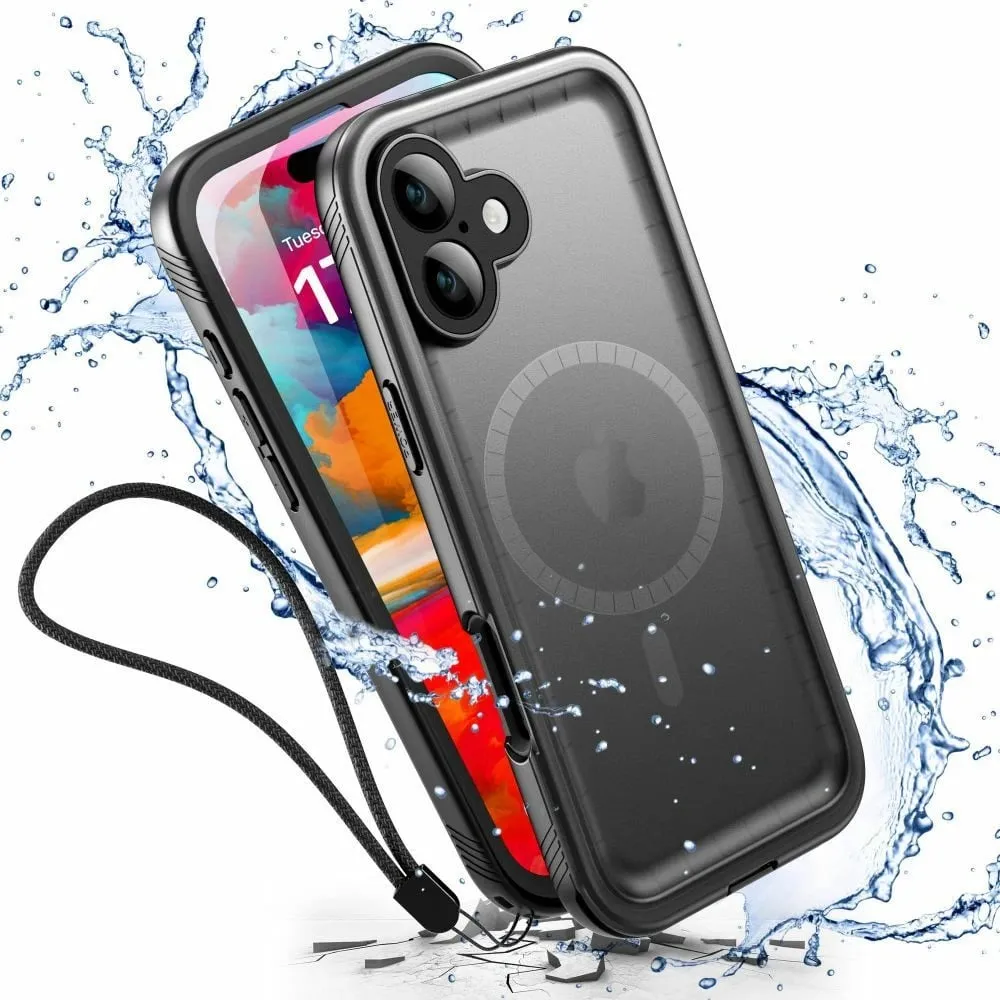Mbështjellës Tech-Protect ShellBox MagSafe IP68 për iPhone 16 Pro, i zi - 3