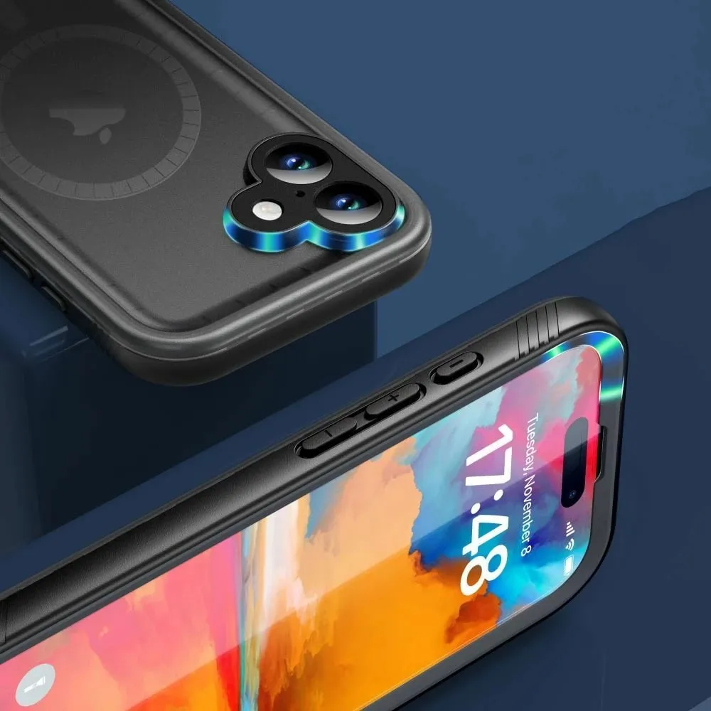 Mbështjellës Tech-Protect ShellBox MagSafe IP68 për iPhone 16 Pro, i zi - 6