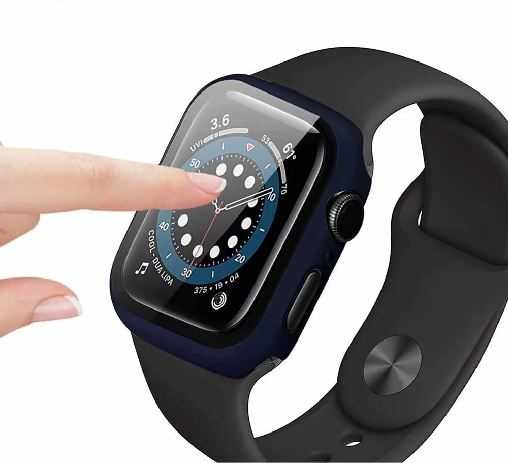 Mbulesë mbrojtëse Tech-Protect Defense360 për Apple Watch 7 45mm, me xham të integruar, e zezë - 2