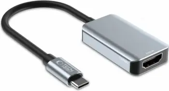 Adapter Tech-Protect UltraBoost USB-C në HDMI 4K 60Hz, i zi