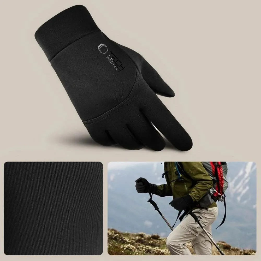 Doreza Tech-Protect WG01 me touch tips, L, të zeza - 6