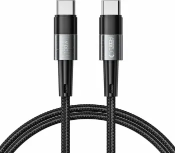 Kabllo USB-C/USB-C Tech-Protect UltraBoost 1m, 100W, Gri