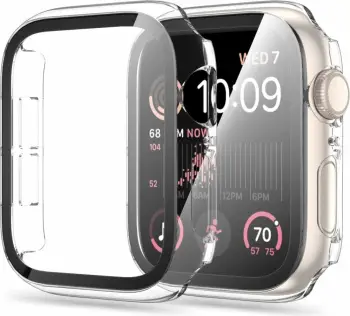 Mbrojtëse ekrani Tech-Protect Defense360 për Apple Watch 40mm, xham i temperuar, e zezë