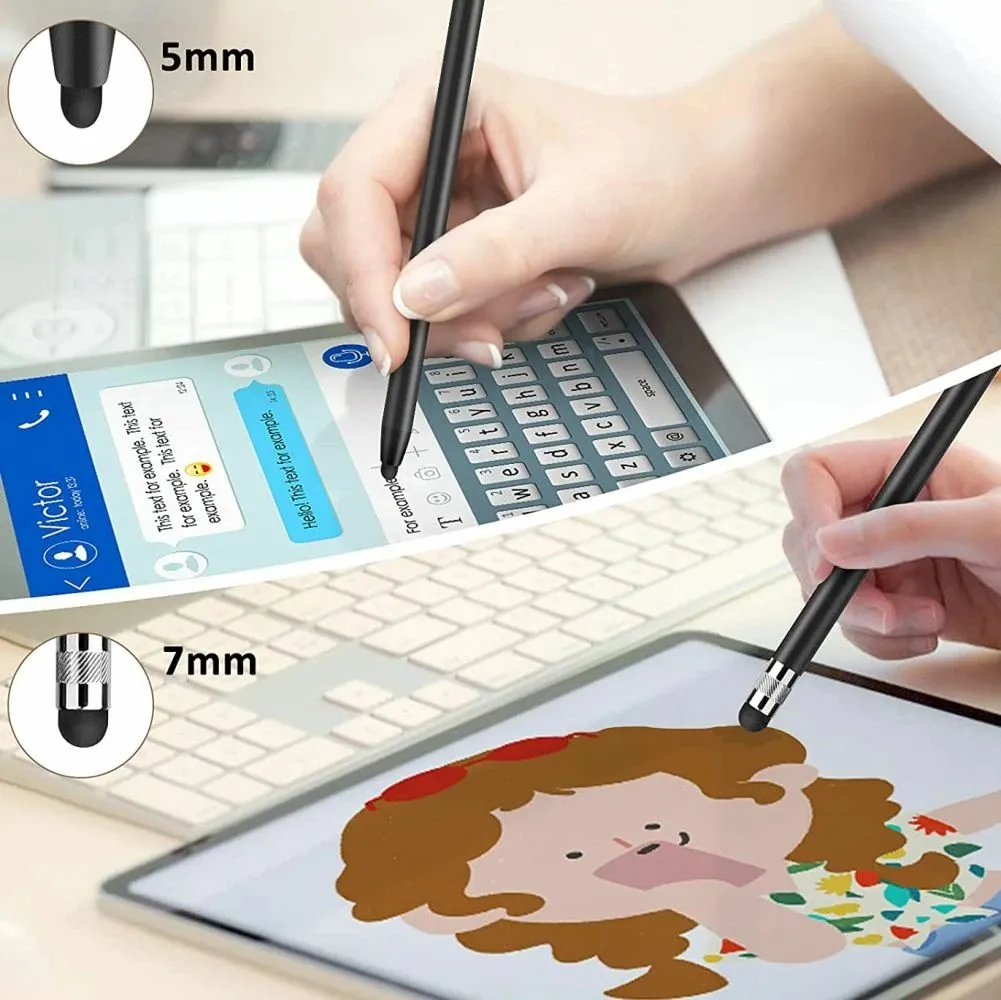 Laps Tech-Protect Touch Stylus Pen, i argjendtë - 3