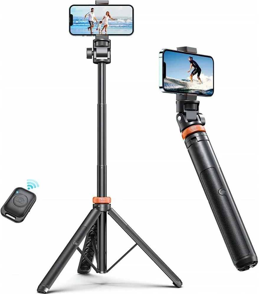 Selfie stick me tripod Tech-Protect L03S, me telekomandë Bluetooth, 148cm, Bardhë - 3