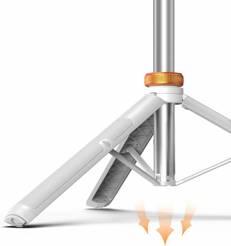 Selfie stick me tripod Tech-Protect L03S, me telekomandë Bluetooth, 148cm, Bardhë - 4