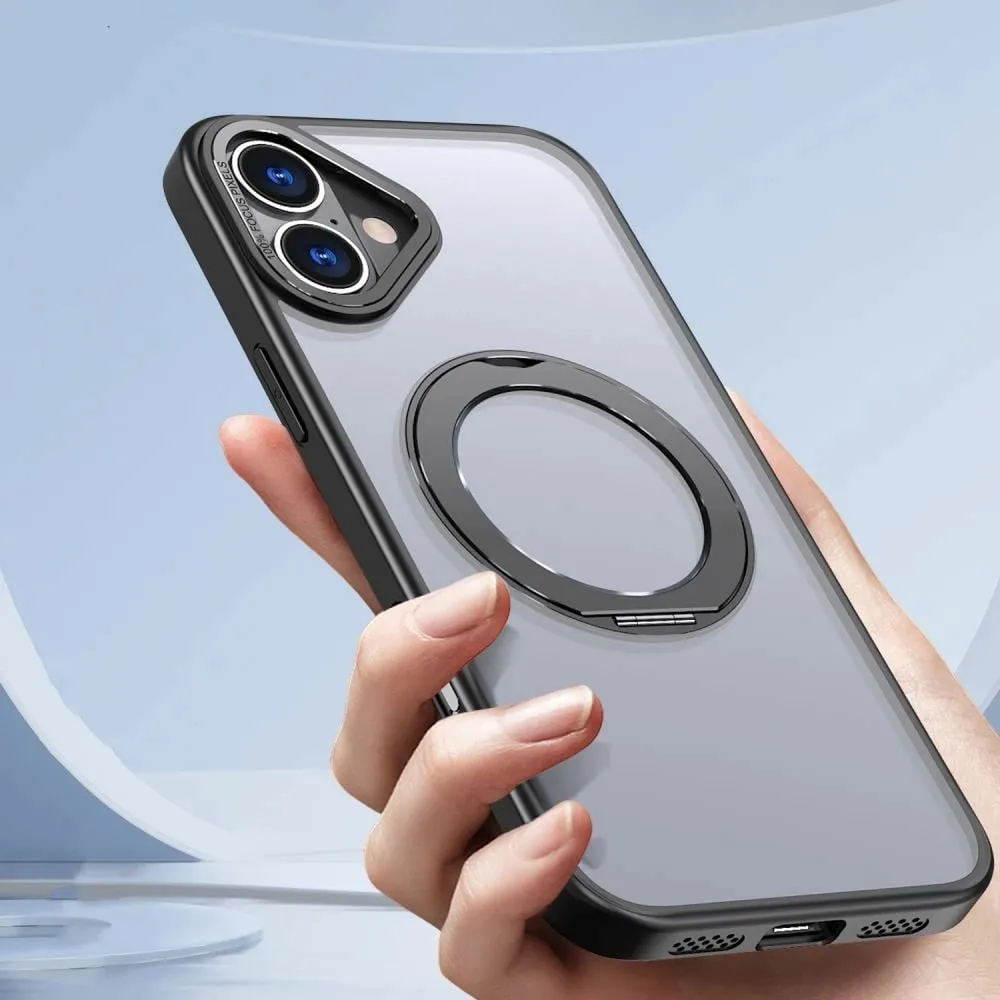 Mbështjellës Tech-Protect MagRing MagSafe për iPhone 15, i zi - 5