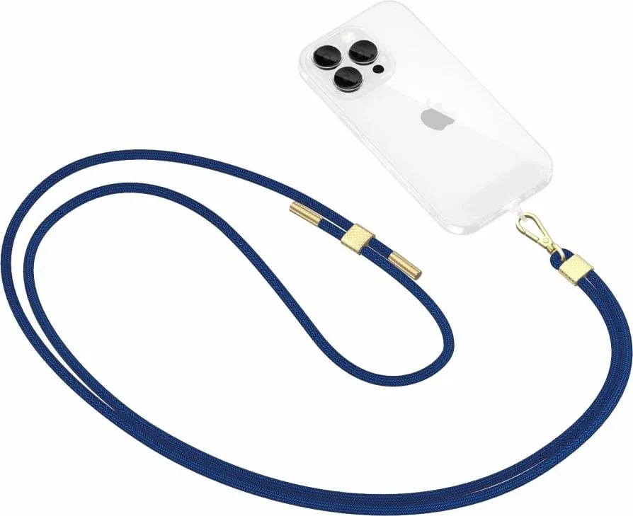Rrip crossbody për celular Tech-Protect C2S, i zi, me 2 adaptera - 2